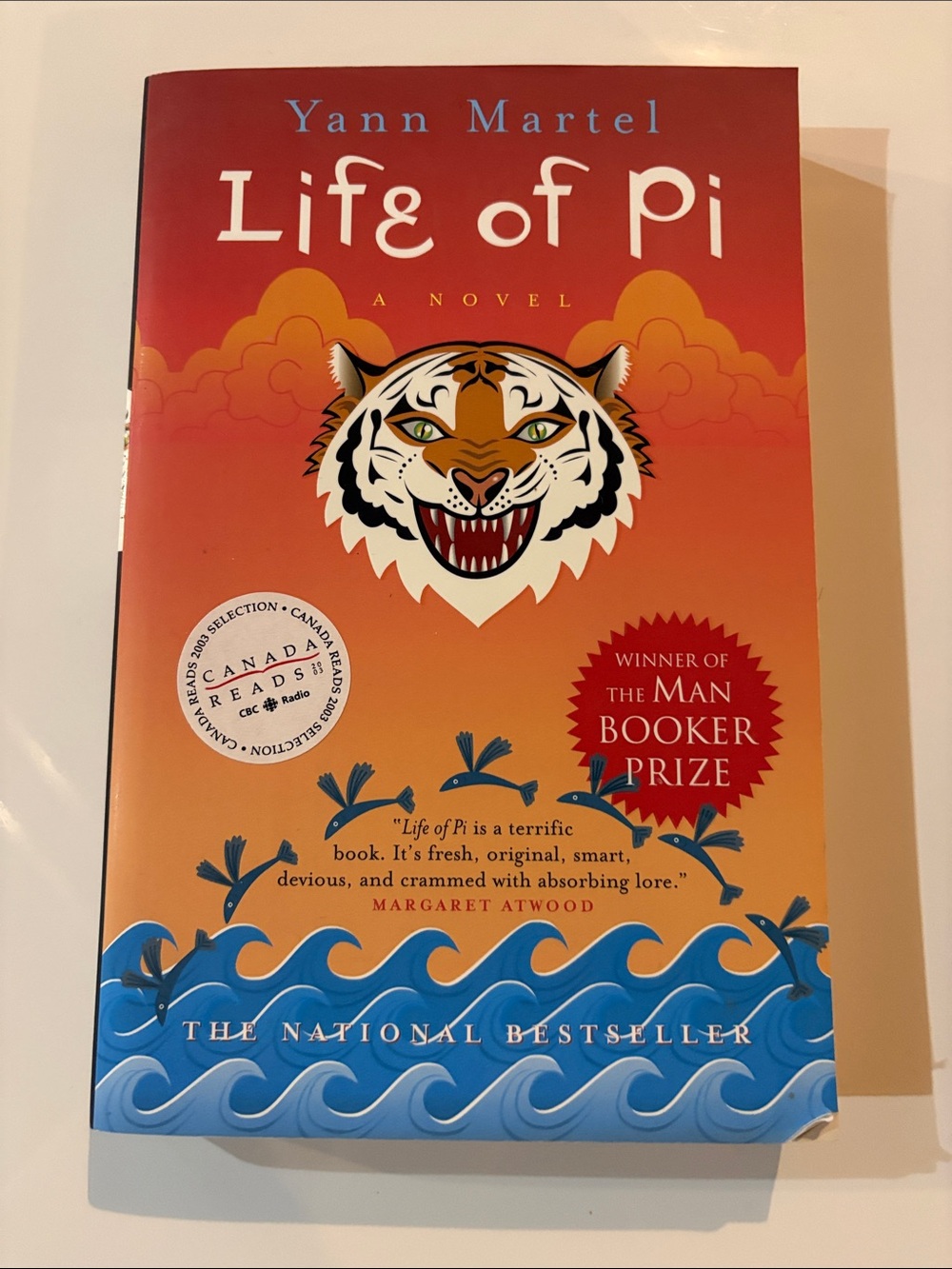 Life of Pi - Orange Cover by